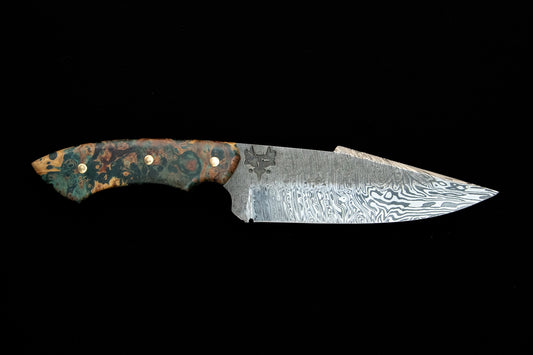 Cuchillo de monte Machete en raíz de aliso